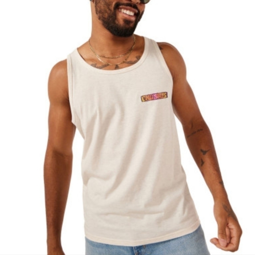 Chubbies Surf Lovers Tank Top Size Large NWT
